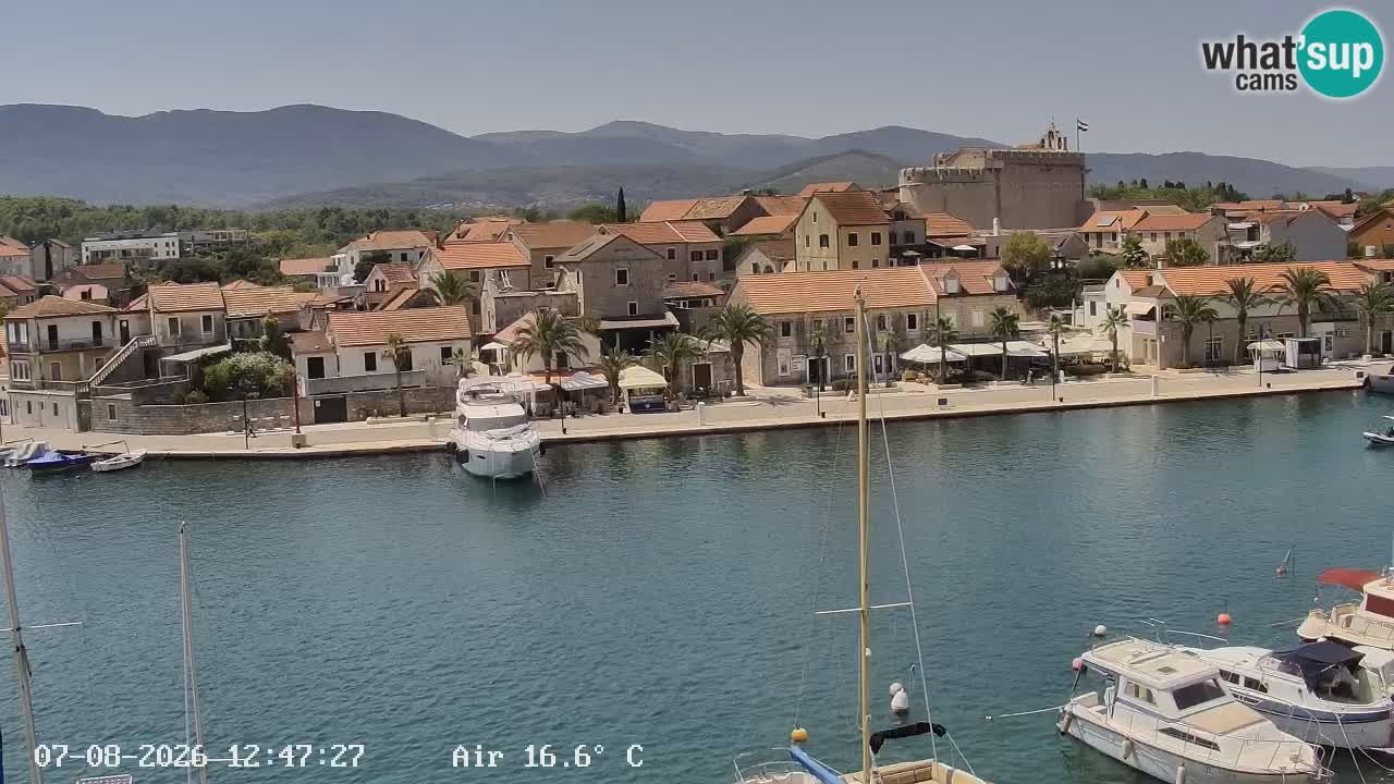 Web kamera Hvar Vrboska marina | otok Hvar | Dalmacija