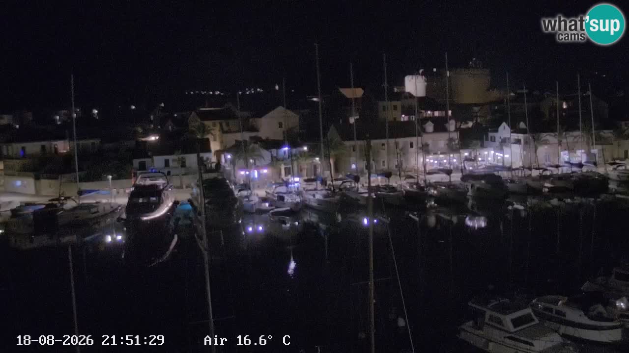 Webcam Vrboska marina | Hvar Insel | Dalmatien