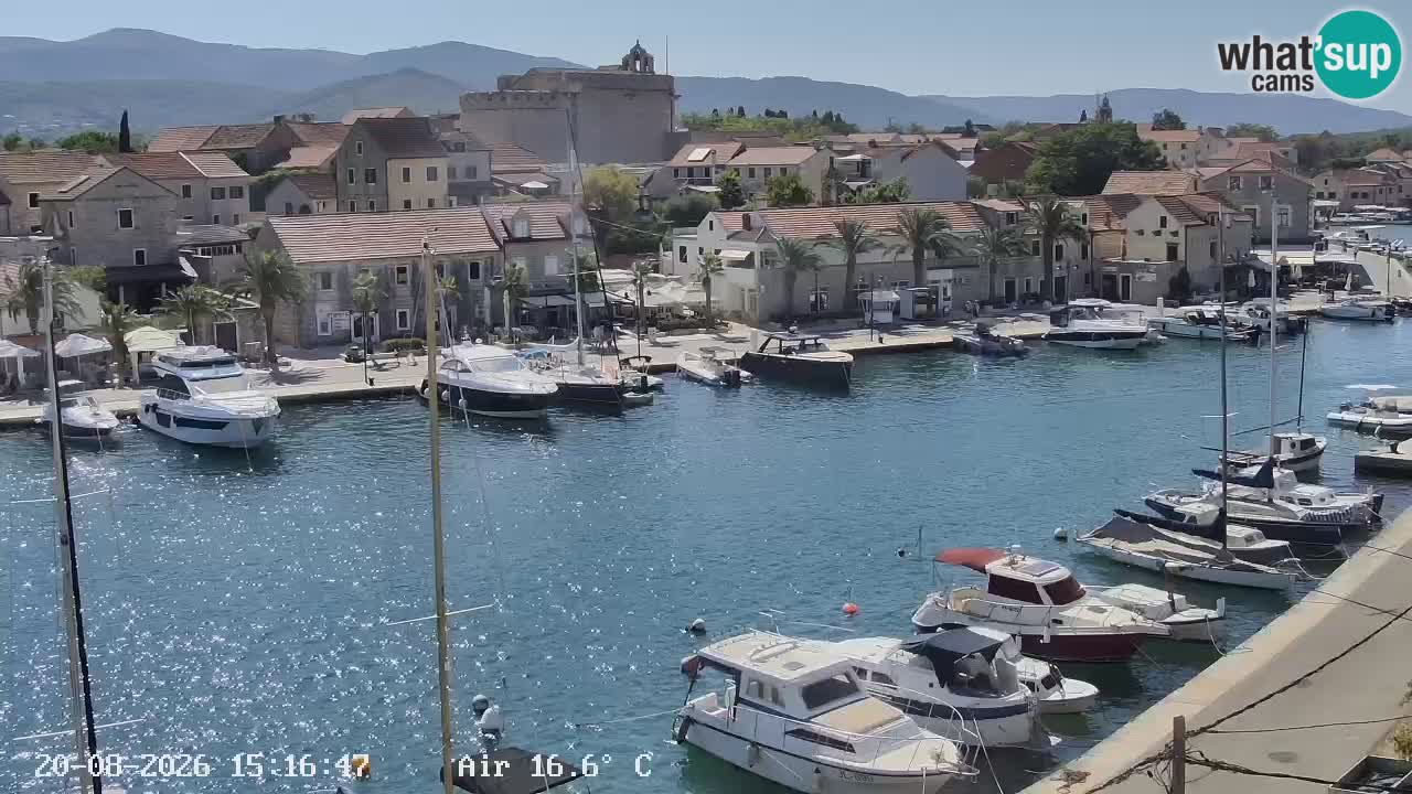 Livecam Vrboska marina | Hvar island | Dalmatia