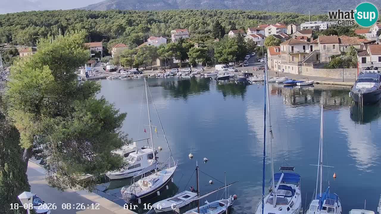 Livecam Vrboska marina | Hvar island | Dalmatia