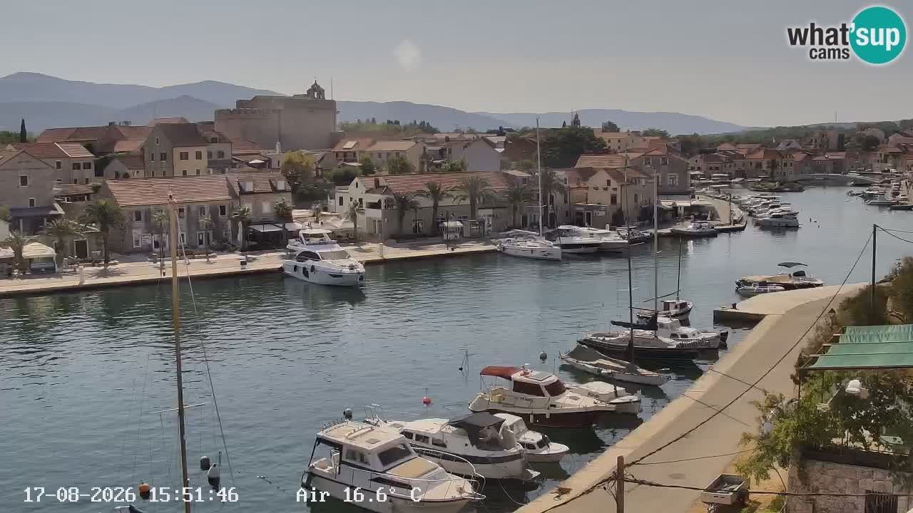 Webcam Vrboska marina | Hvar Insel | Dalmatien