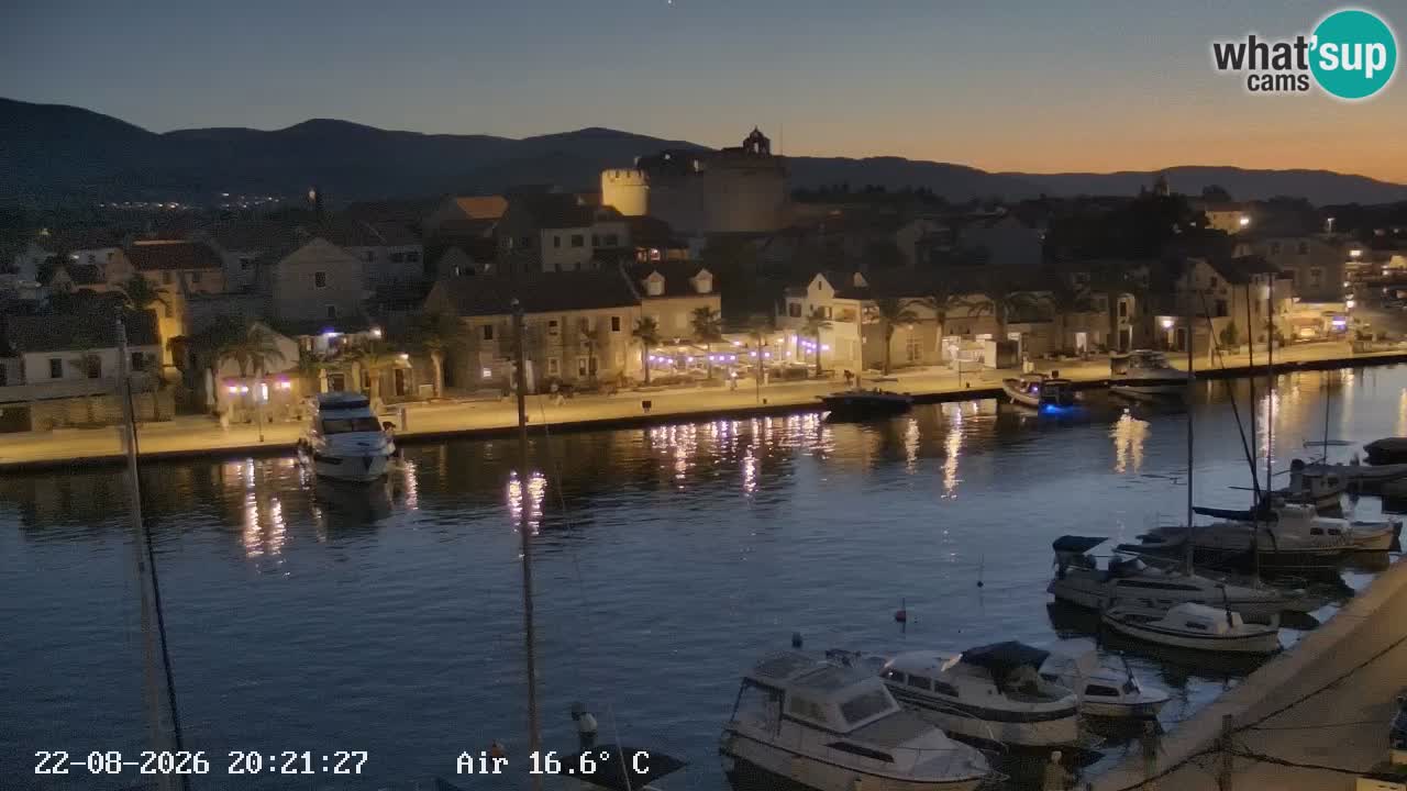 Livecam Hvar Vrboska marina | Île de Hvar | Dalmatia