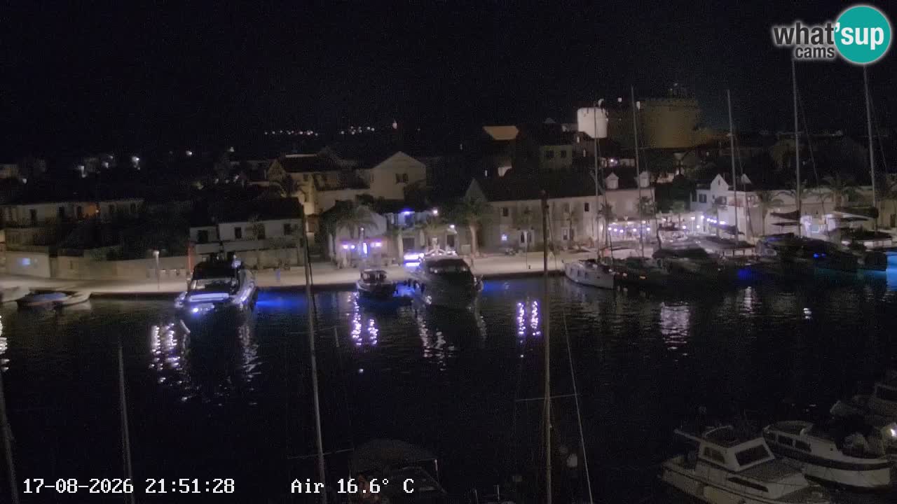 Webcam Hvar Vrboska marina | Dalmazia