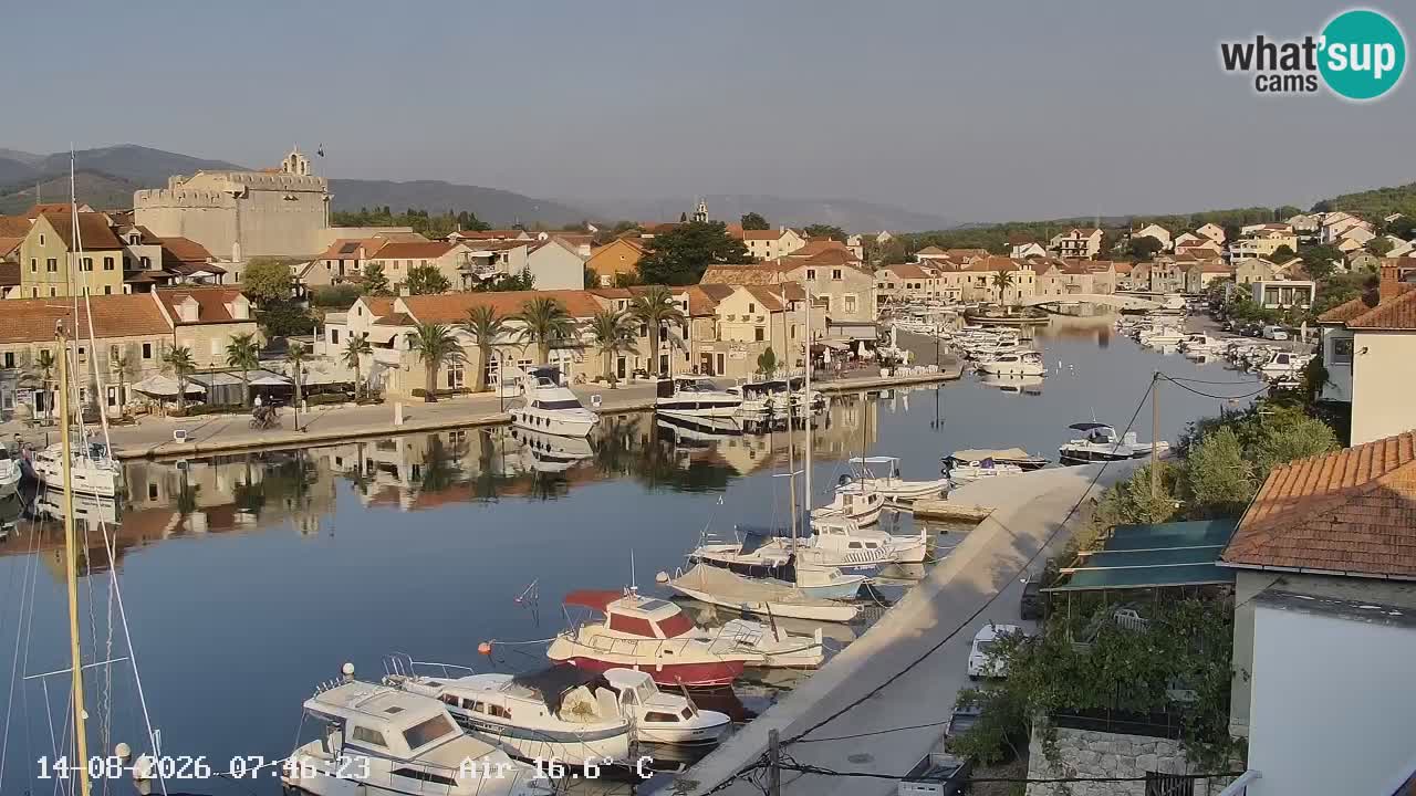 Livecam Vrboska marina | Hvar island | Dalmatia