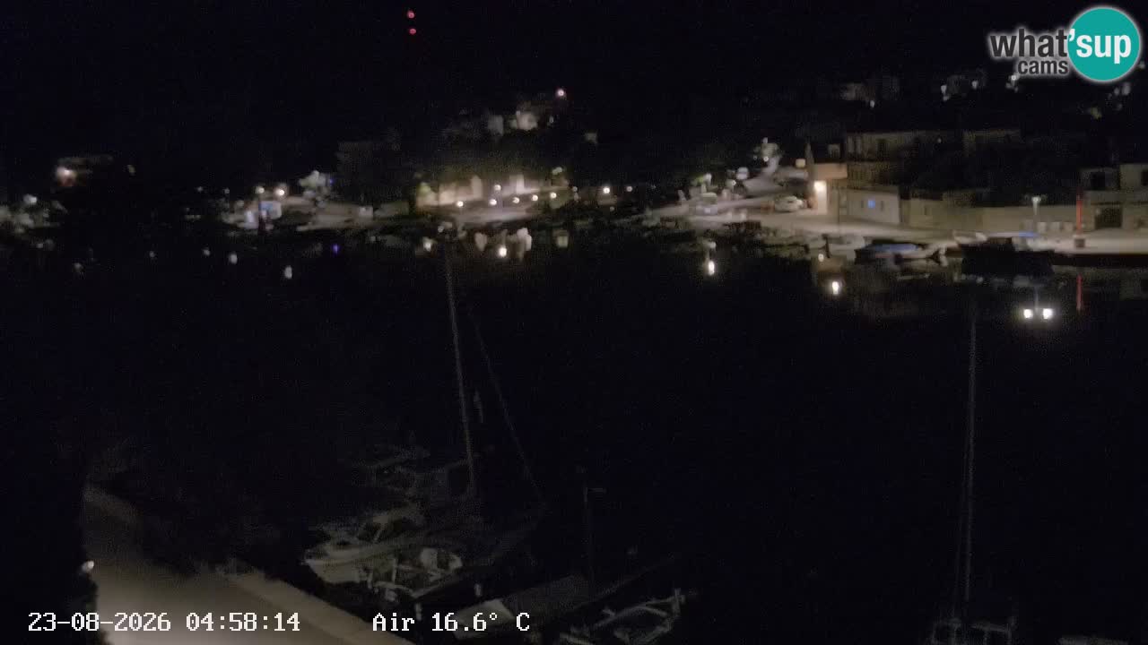 Livecam Vrboska marina | Hvar island | Dalmatia