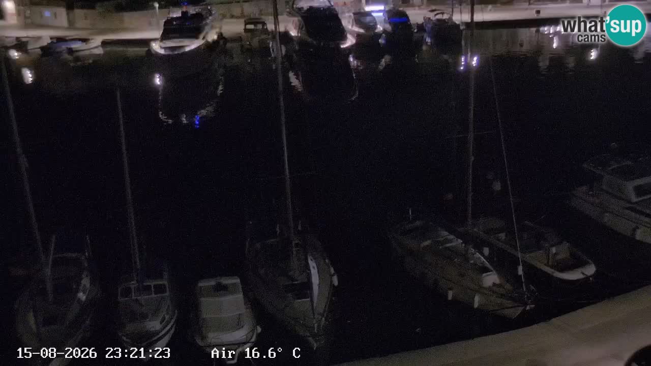 Webcam Vrboska marina | Hvar Insel | Dalmatien