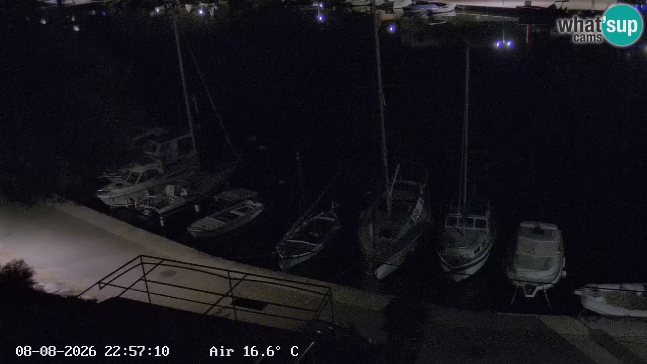 Webcam Vrboska marina | Hvar Insel | Dalmatien
