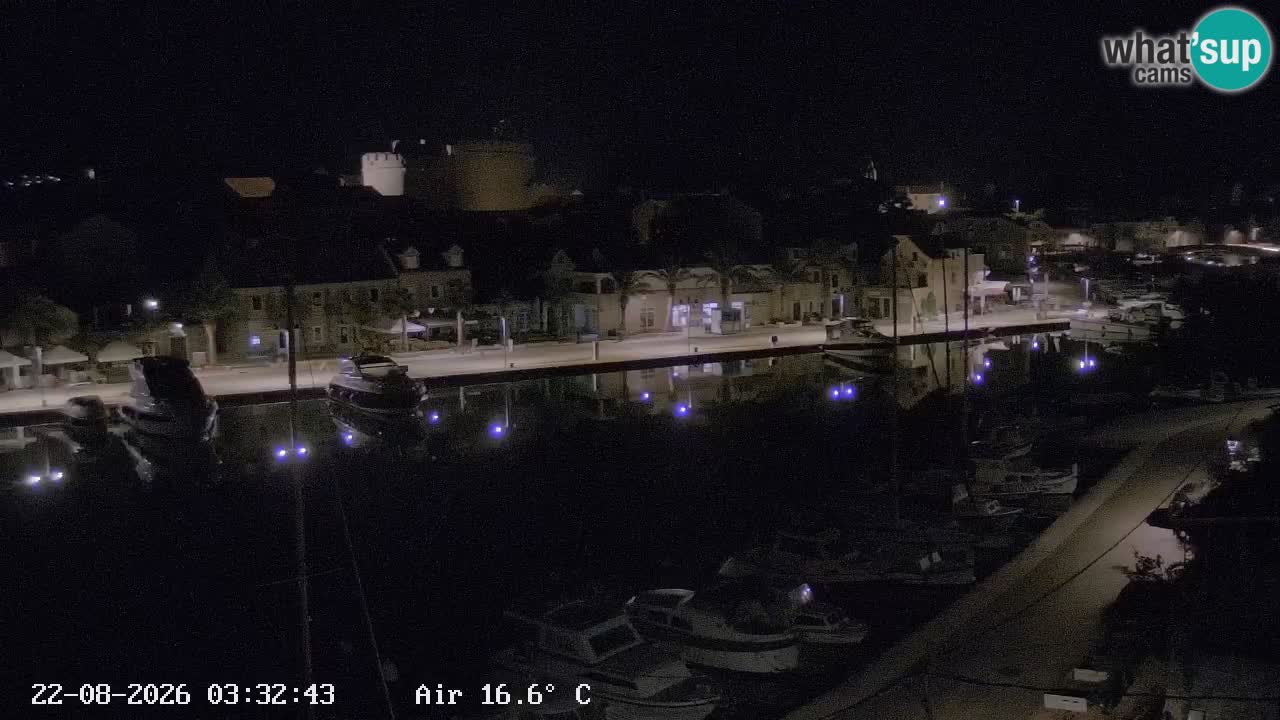 Livecam Hvar Vrboska marina | Île de Hvar | Dalmatia