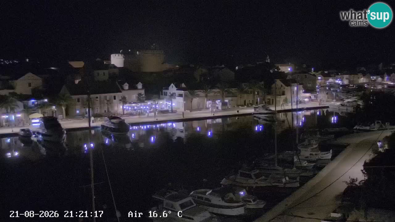 Livecam Vrboska marina | Hvar island | Dalmatia