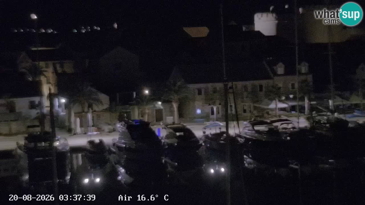 Livecam Hvar Vrboska marina | Île de Hvar | Dalmatia