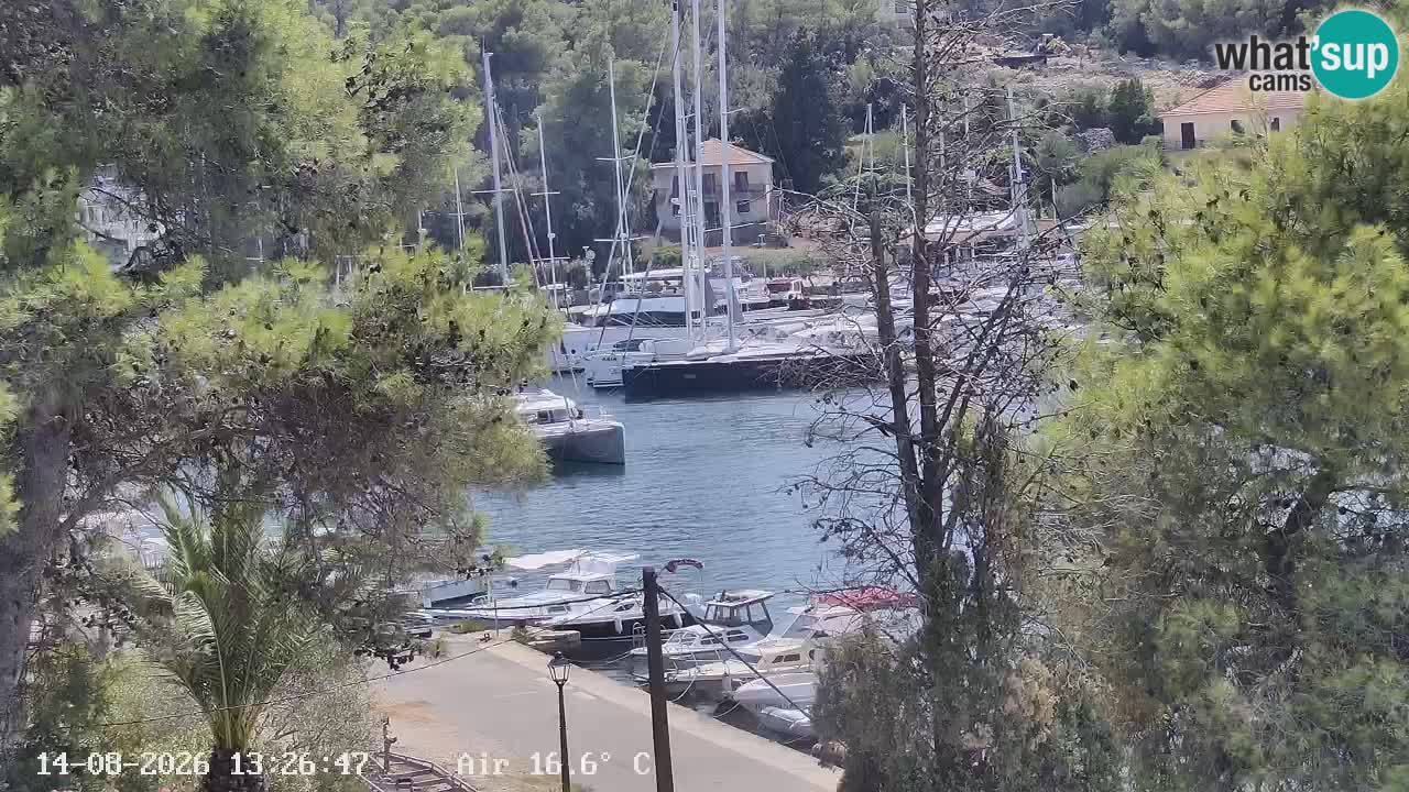 Webcam Vrboska marina | Hvar Insel | Dalmatien