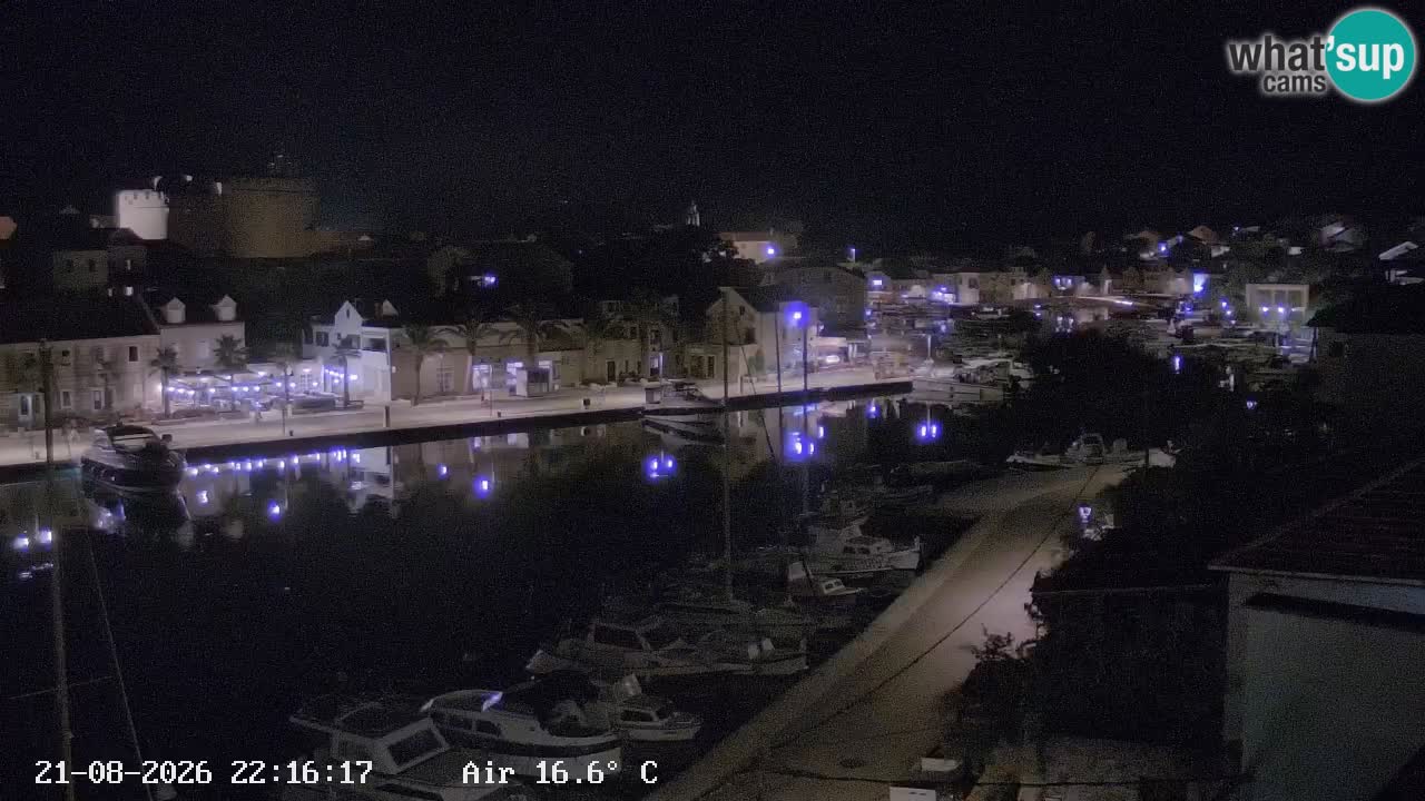 Webcam Vrboska marina | Hvar Insel | Dalmatien
