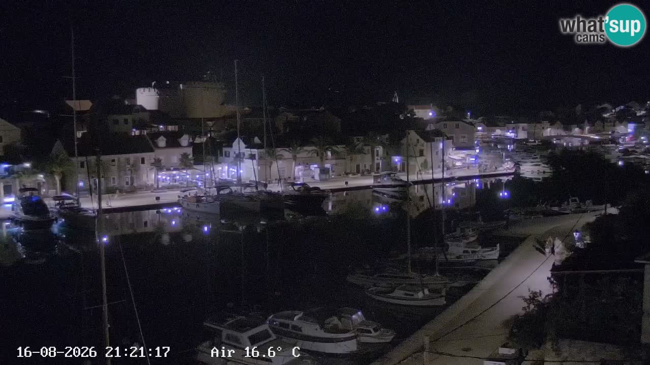 Webcam Hvar Vrboska marina | Dalmazia