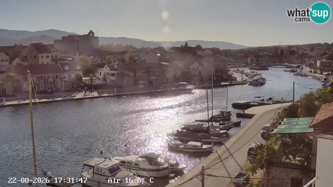 Webcam Vrboska marina | Hvar Insel | Dalmatien
