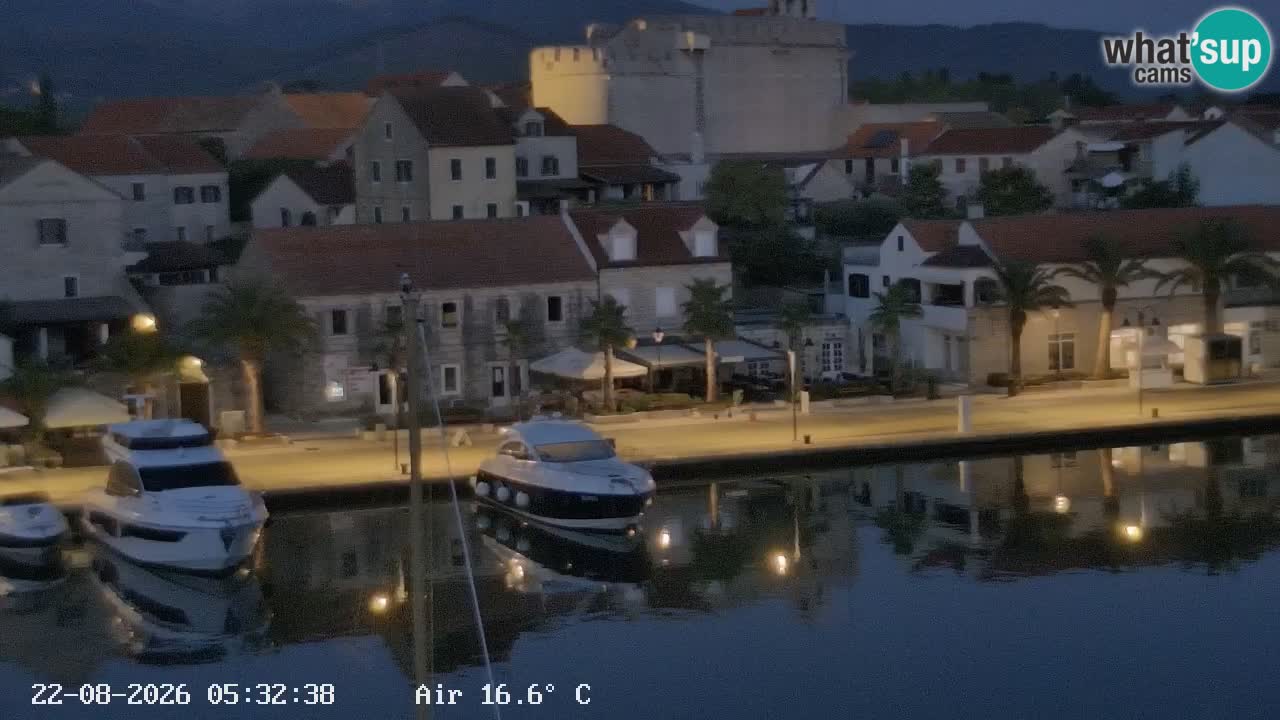Livecam Hvar Vrboska marina | Île de Hvar | Dalmatia
