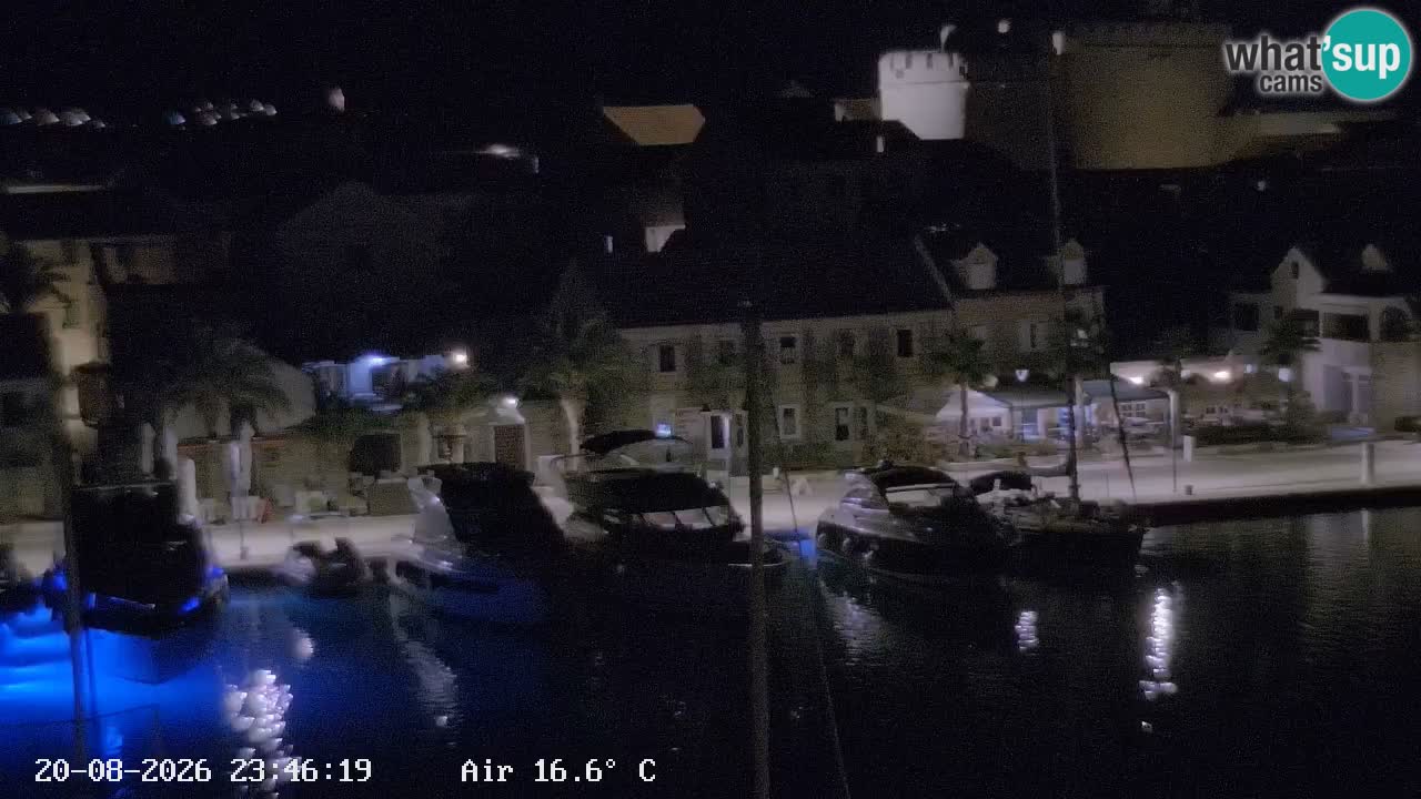 Webcam Hvar Vrboska marina | Dalmazia