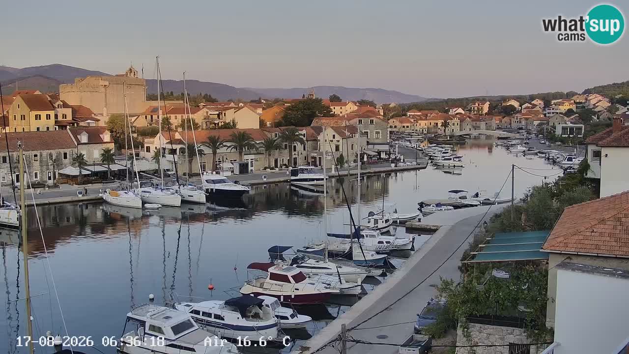 Livecam Vrboska marina | Hvar island | Dalmatia
