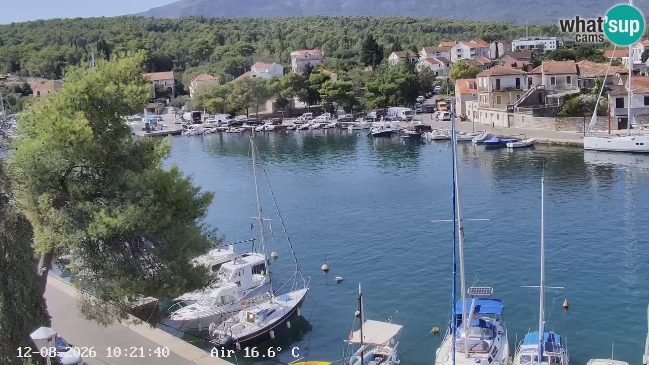 Webcam Hvar Vrboska marina | Dalmazia