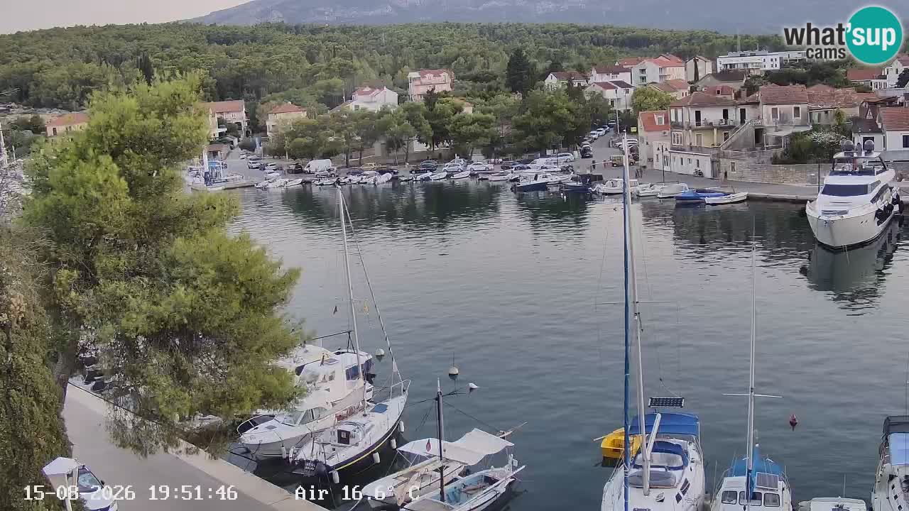 Web kamera Hvar Vrboska marina | otok Hvar | Dalmacija