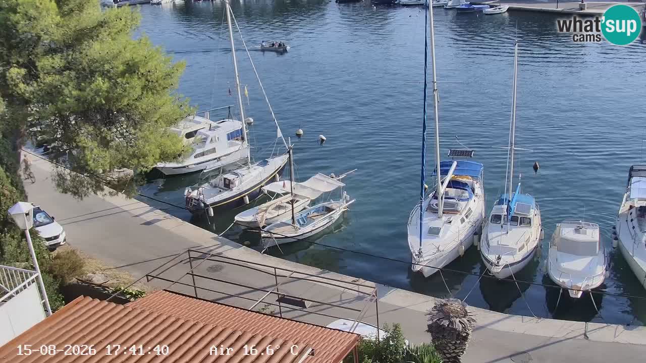 Webcam Vrboska marina | Hvar Insel | Dalmatien