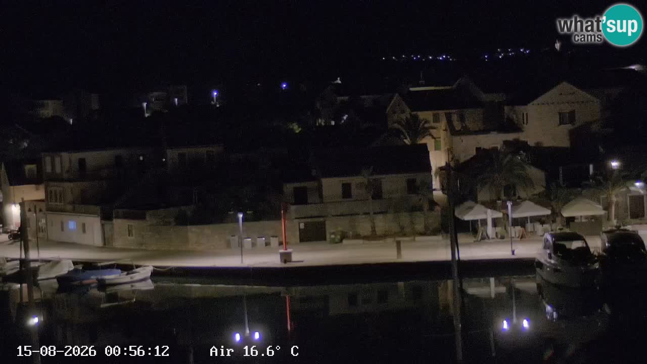 Livecam Hvar Vrboska marina | Île de Hvar | Dalmatia