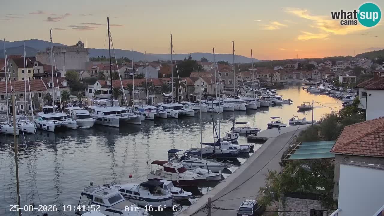 Webcam Hvar Vrboska marina | Dalmazia