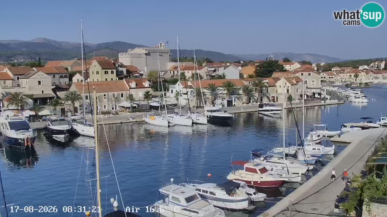 Web kamera Hvar Vrboska marina | otok Hvar | Dalmacija