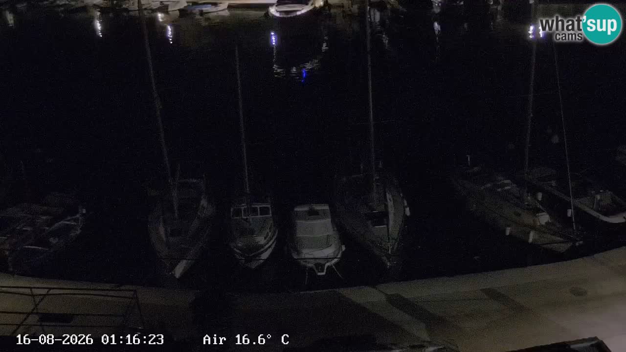 Webcam Hvar Vrboska marina | Dalmazia