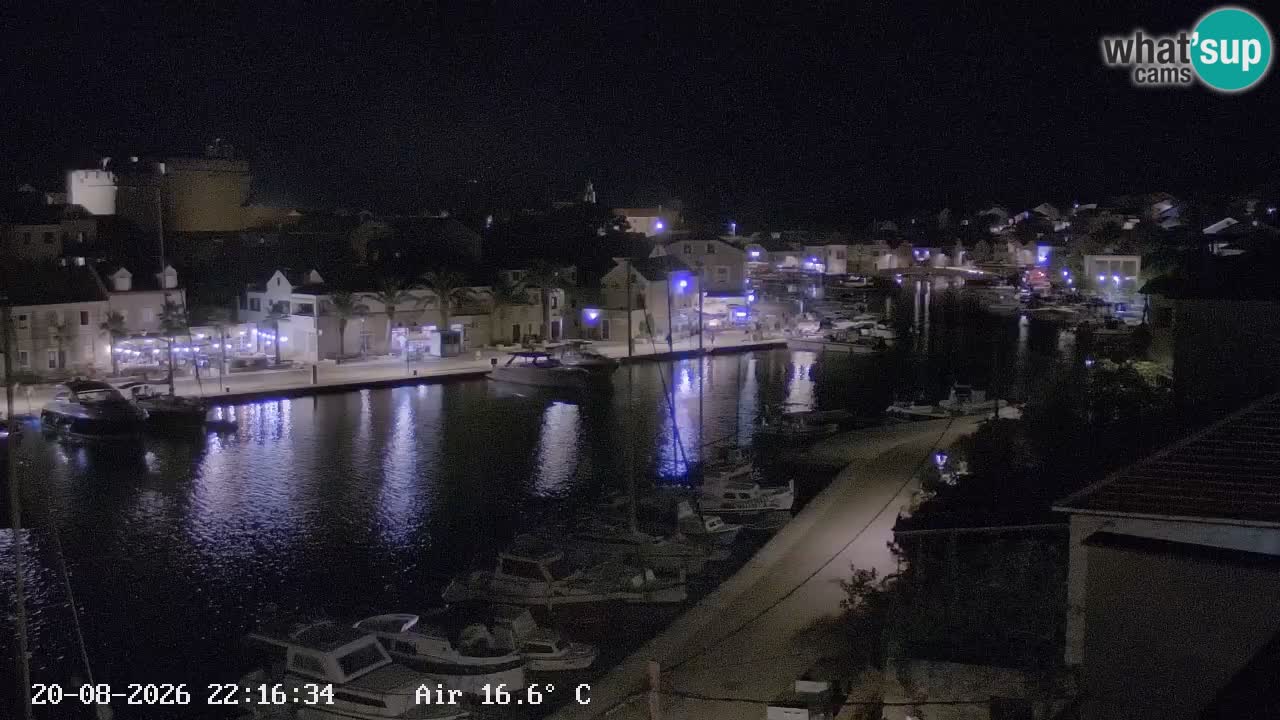 Livecam Vrboska marina | Hvar island | Dalmatia
