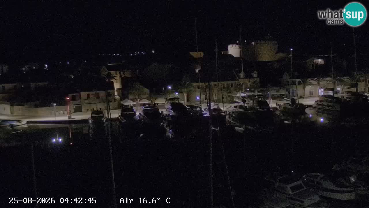 Livecam Hvar Vrboska marina | Île de Hvar | Dalmatia