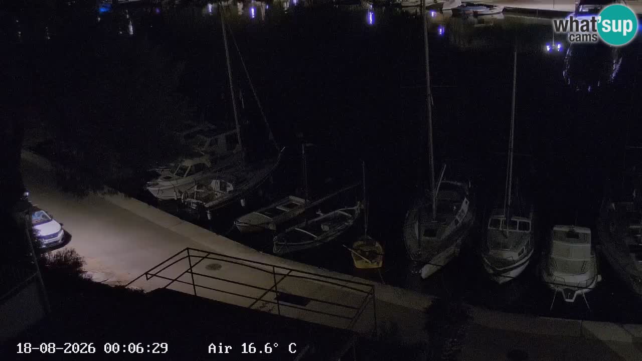 Web kamera Hvar Vrboska marina | otok Hvar | Dalmacija