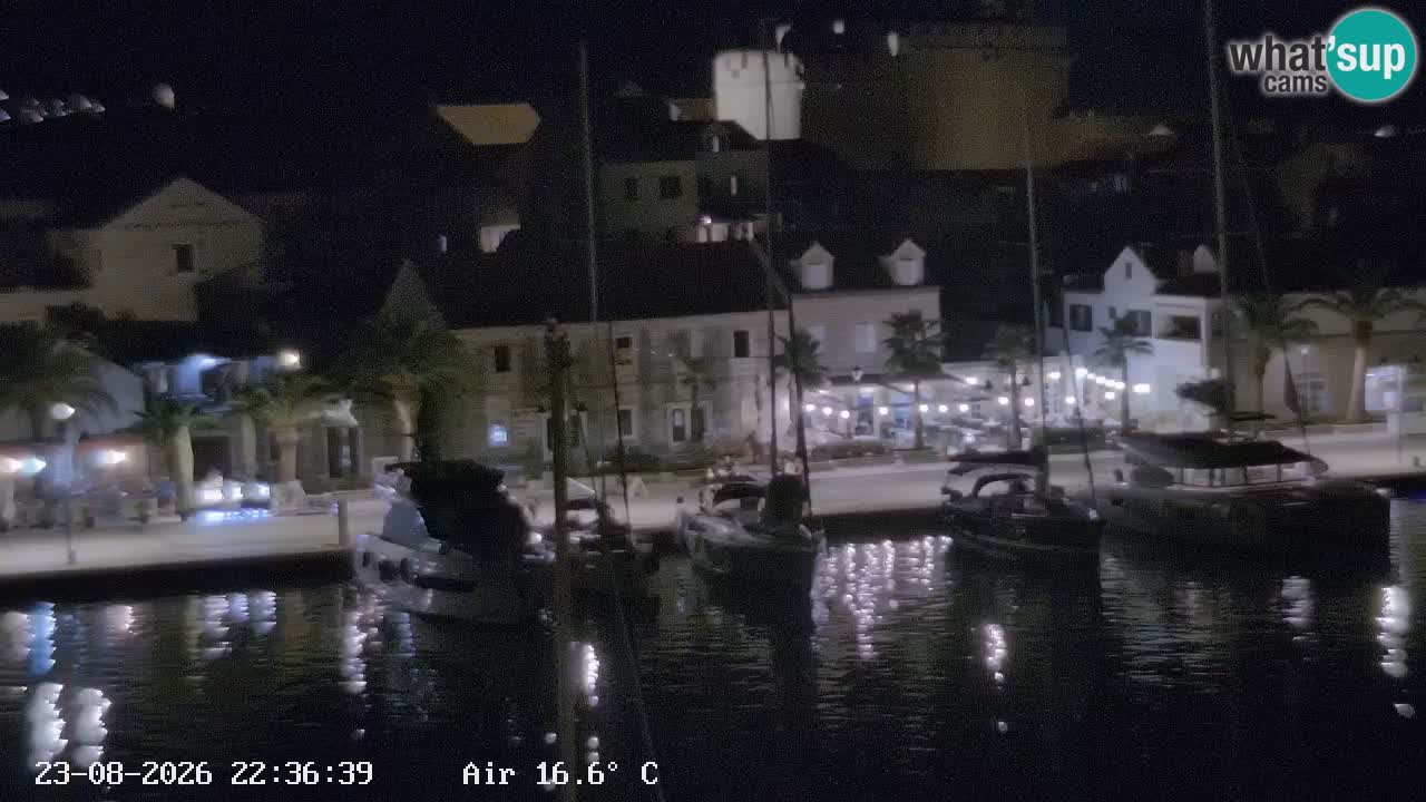 Webcam Vrboska marina | Hvar Insel | Dalmatien