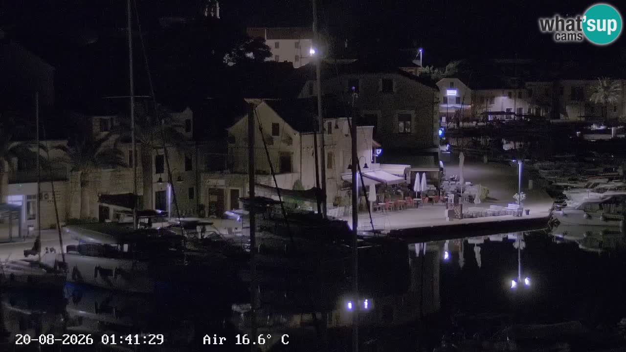 Livecam Vrboska marina | Hvar island | Dalmatia