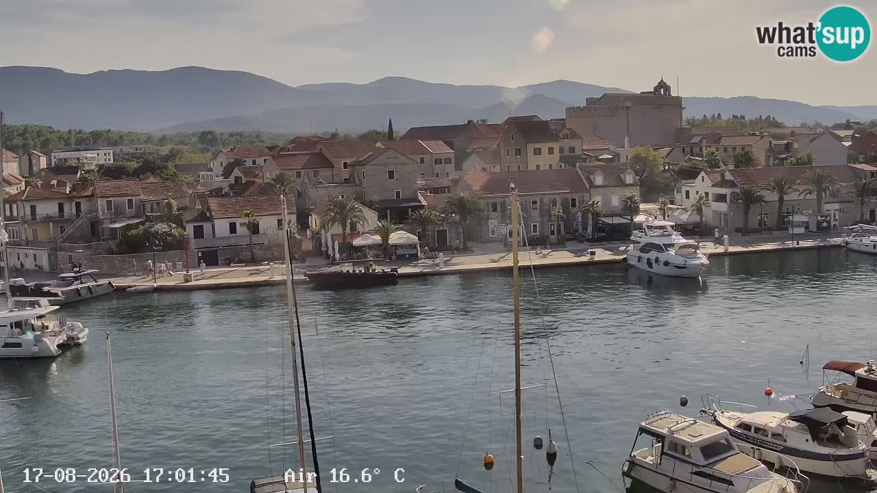 Webcam Hvar Vrboska marina | Dalmazia