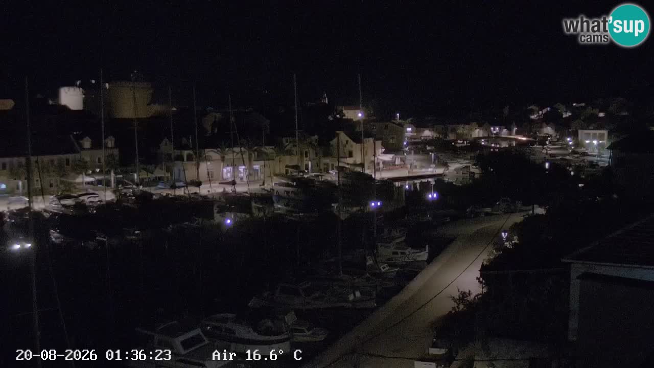 Webcam Hvar Vrboska marina | Dalmazia