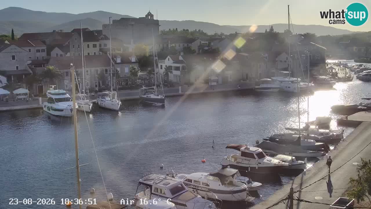 Web kamera Hvar Vrboska marina | otok Hvar | Dalmacija
