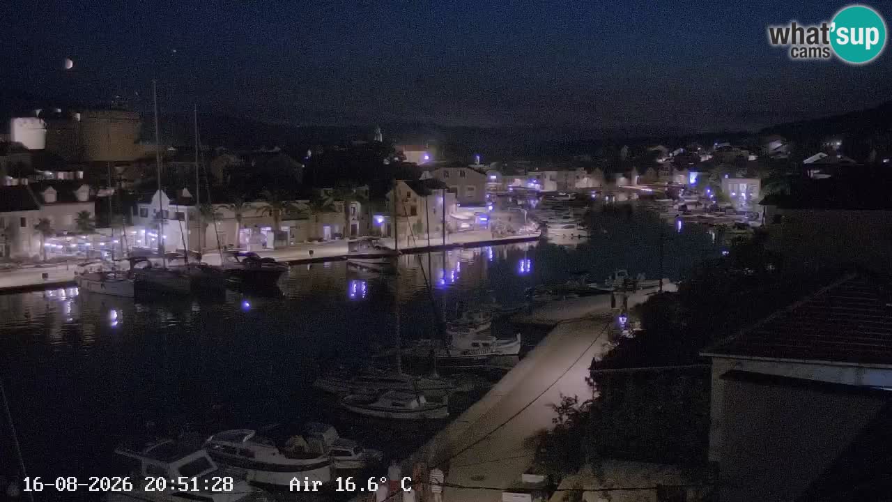 Livecam Vrboska marina | Hvar island | Dalmatia