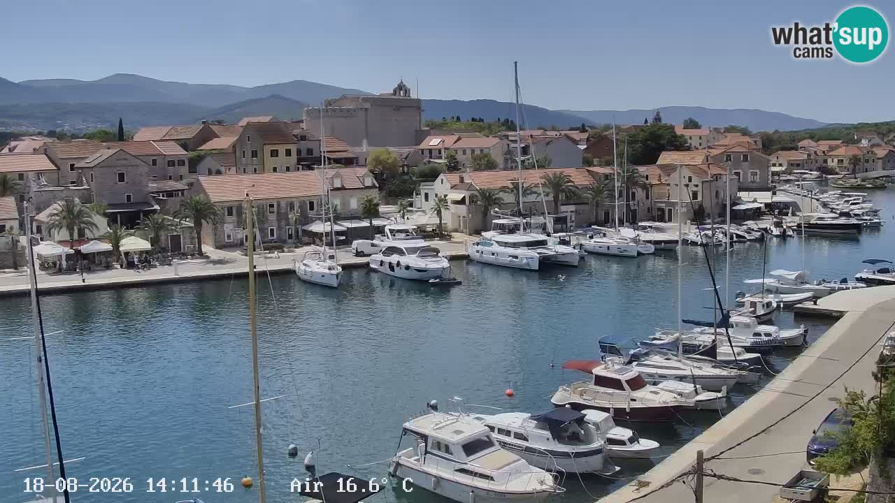 Livecam Vrboska marina | Hvar island | Dalmatia