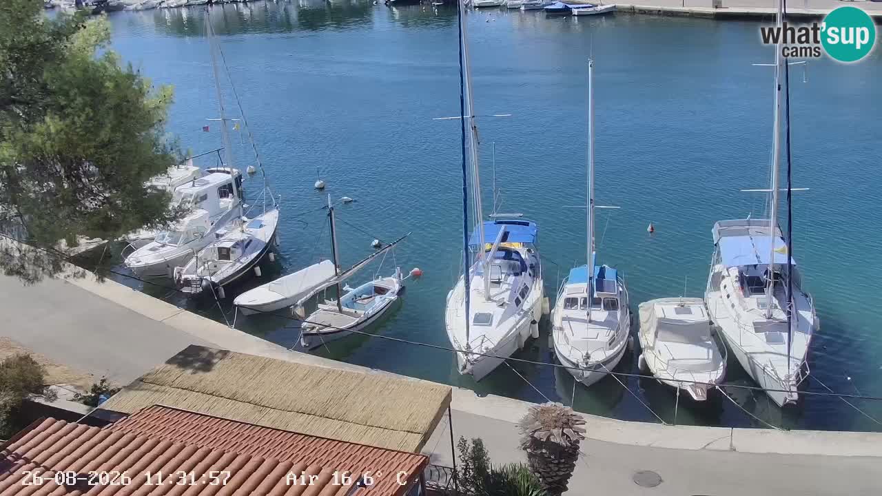 Livecam Vrboska marina | Hvar island | Dalmatia
