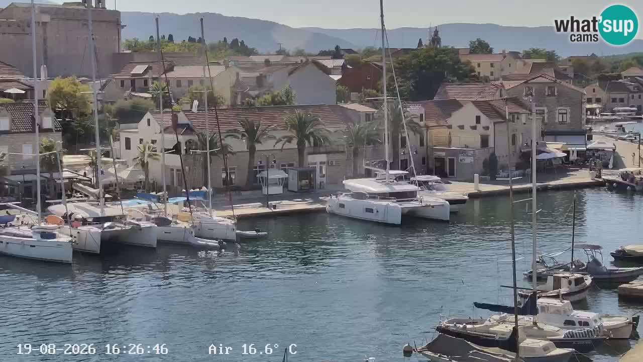 Livecam Vrboska marina | Hvar island | Dalmatia