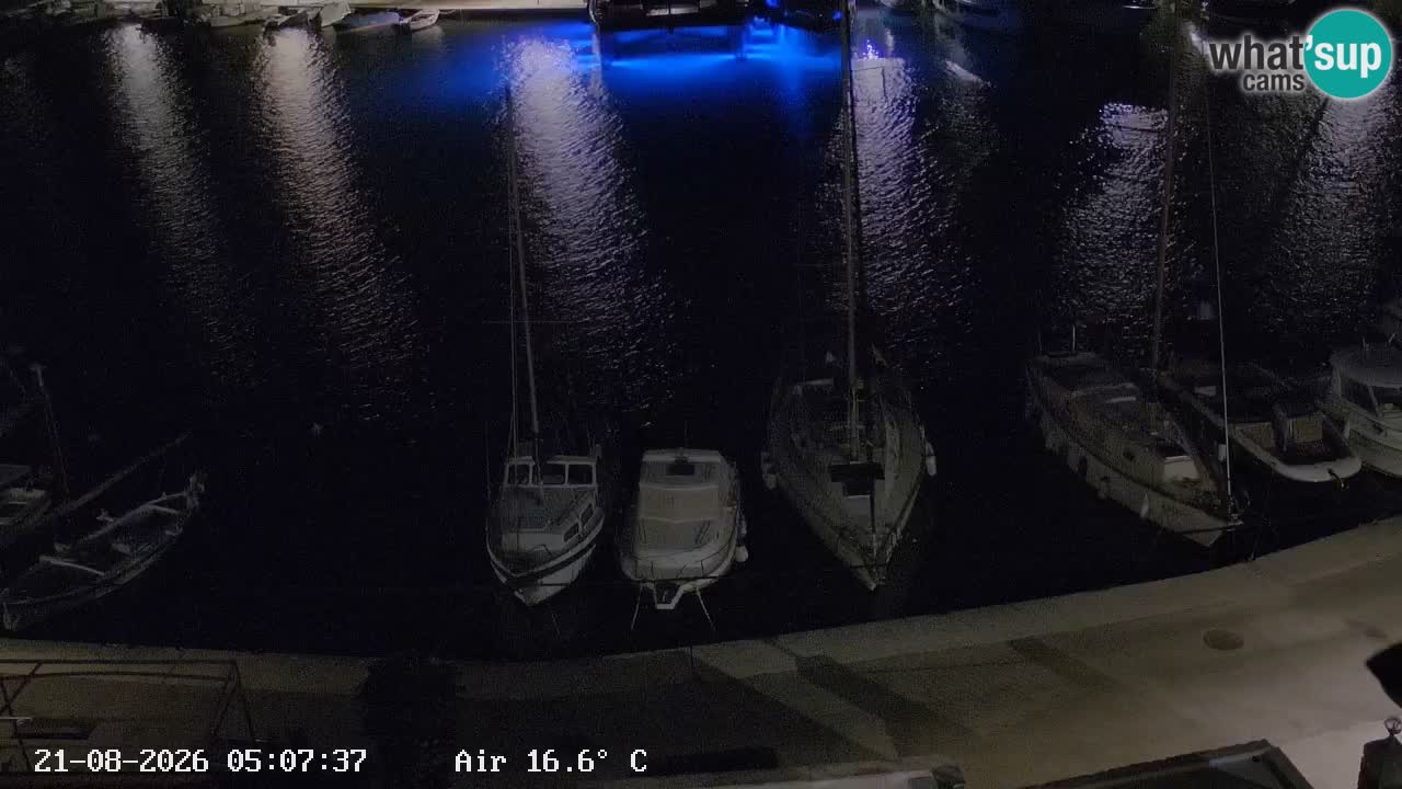 Webcam Hvar Vrboska marina | Dalmazia