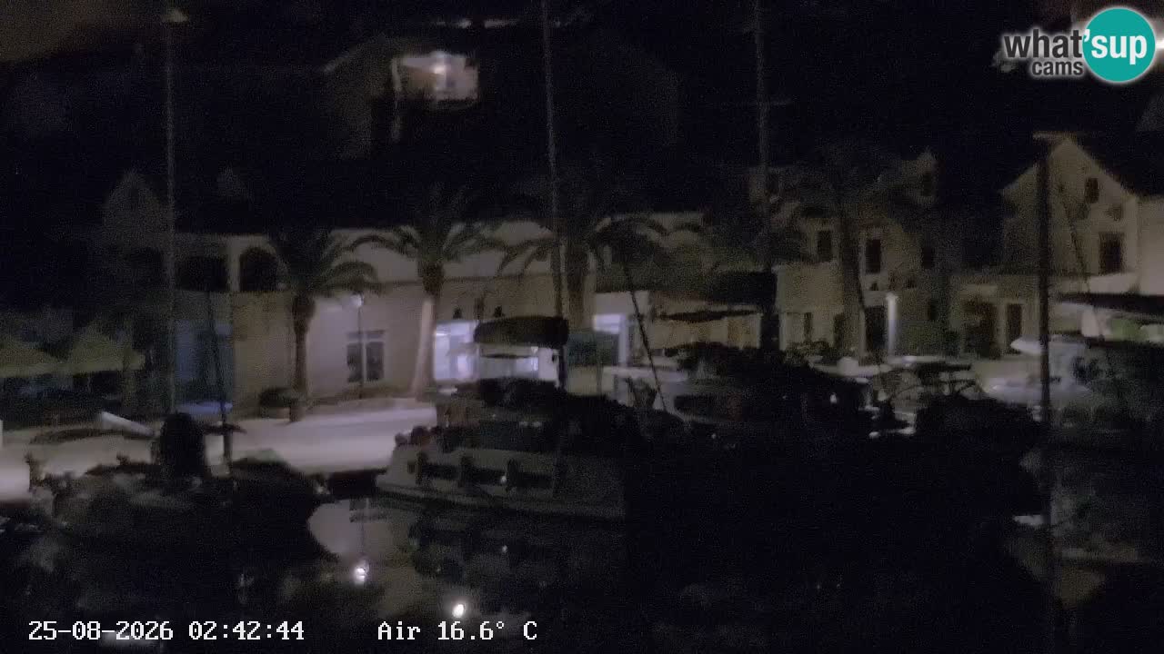 Livecam Vrboska marina | Hvar island | Dalmatia