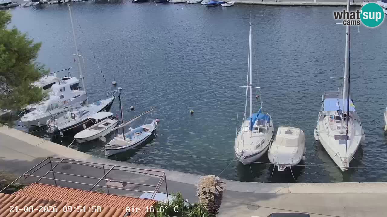 Web kamera Hvar Vrboska marina | otok Hvar | Dalmacija
