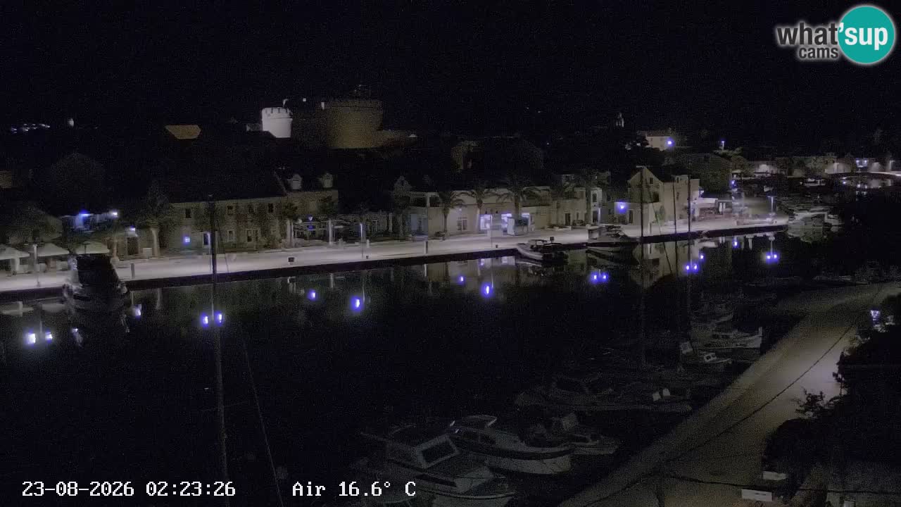 Webcam Vrboska marina | Hvar Insel | Dalmatien