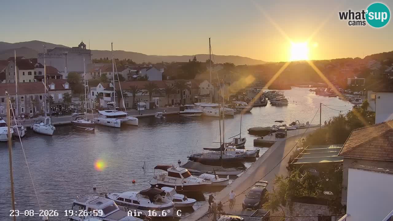 Web kamera Hvar Vrboska marina | otok Hvar | Dalmacija