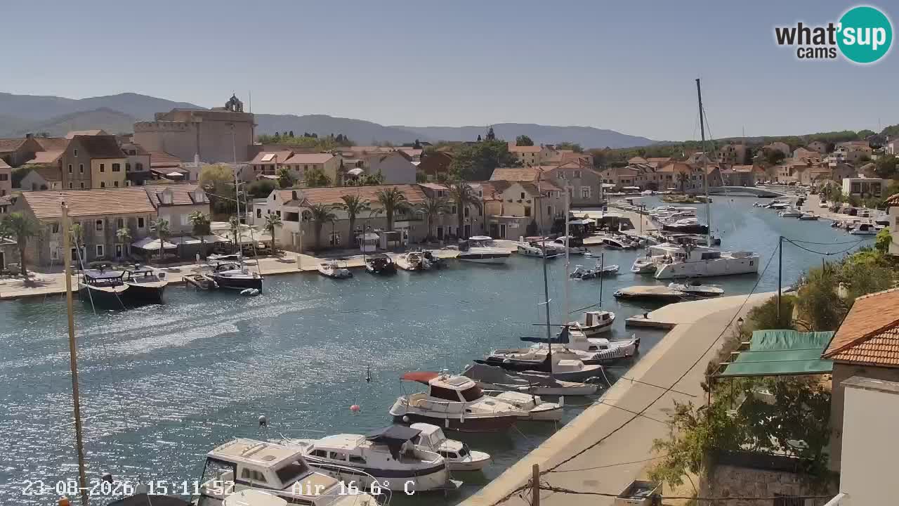 Webcam Vrboska marina | Hvar Insel | Dalmatien