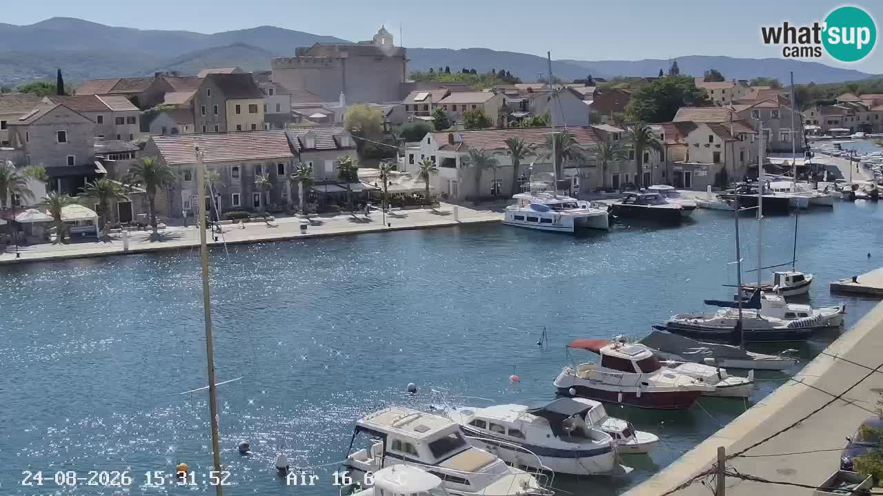 Web kamera Hvar Vrboska marina | otok Hvar | Dalmacija