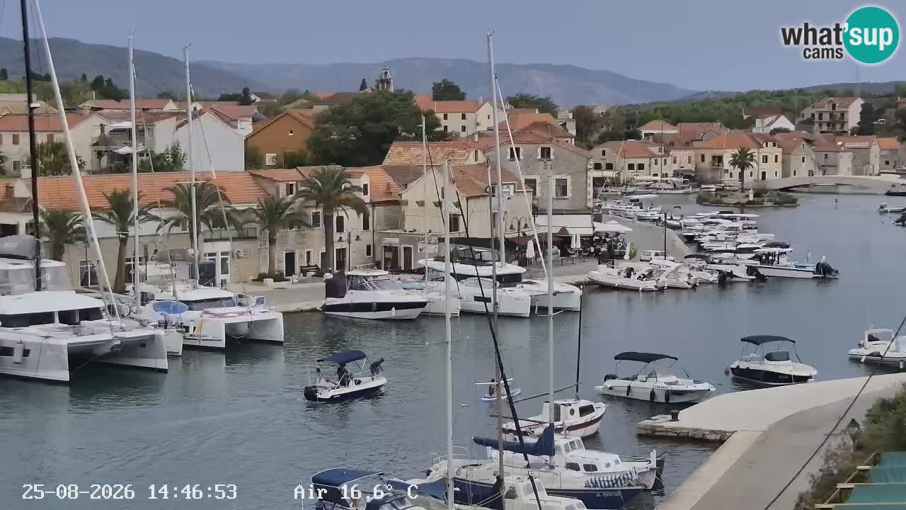 Web kamera Hvar Vrboska marina | otok Hvar | Dalmacija