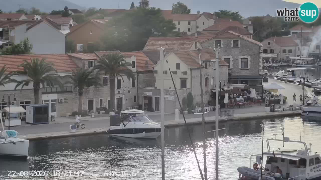 Livecam Hvar Vrboska marina | Île de Hvar | Dalmatia