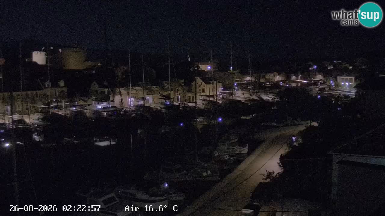 Webcam Hvar Vrboska marina | Dalmazia